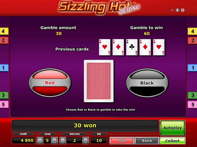 Sizzling Hot Deluxe Free Online Game